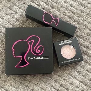Barbie Mac eyes shadow,powder,and lip gloss adding up to $95 in total